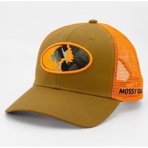 Mossy Oak Men's Duck Brown /Blaze Cotton /Polyester Baseball cap New 2025